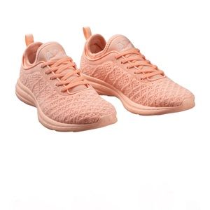 APL Womens Techloom Phantom Sneaker Tropical Peach